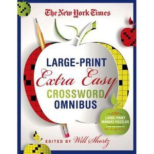 New York Times Large-Print Extra Easy Crossword Puzzle Omnibus -- New York Times